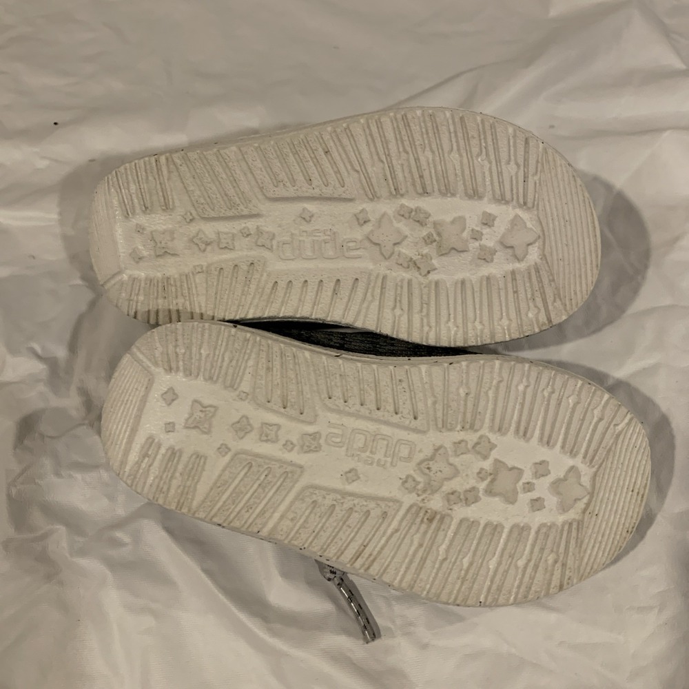 Hey Dude Sport mesh Wendy Toddler Slip On Loafers Shoes Slippers Gray 5 - Picture 3 of 3